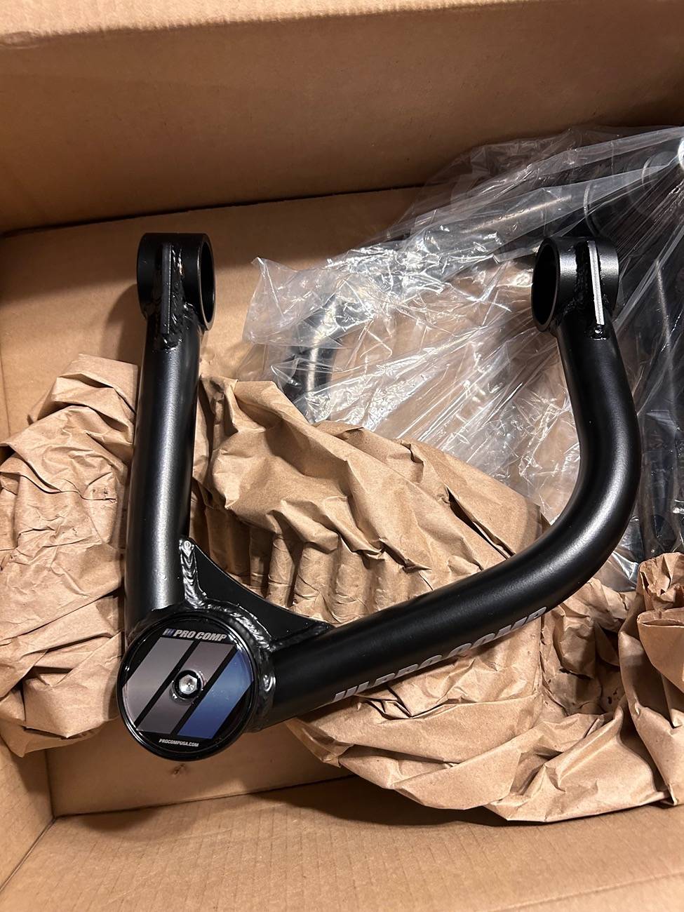 Ford Bronco 4wp now Pro Comp Upper Control Arms are $135 on eBay. IMG_6191