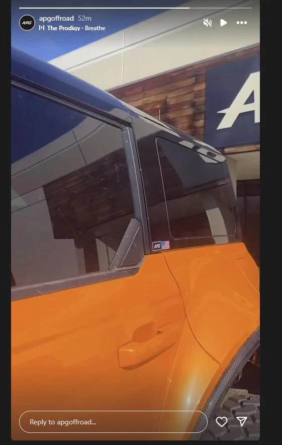 Ford Bronco ADV Production Modular Hardtop! Screenshot 2025-02-18 165452