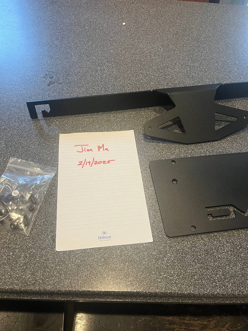 Ford Bronco DV8 License plate mount IMG_5763