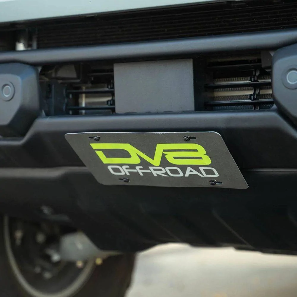 Ford Bronco DV8 License plate mount IMG_5768