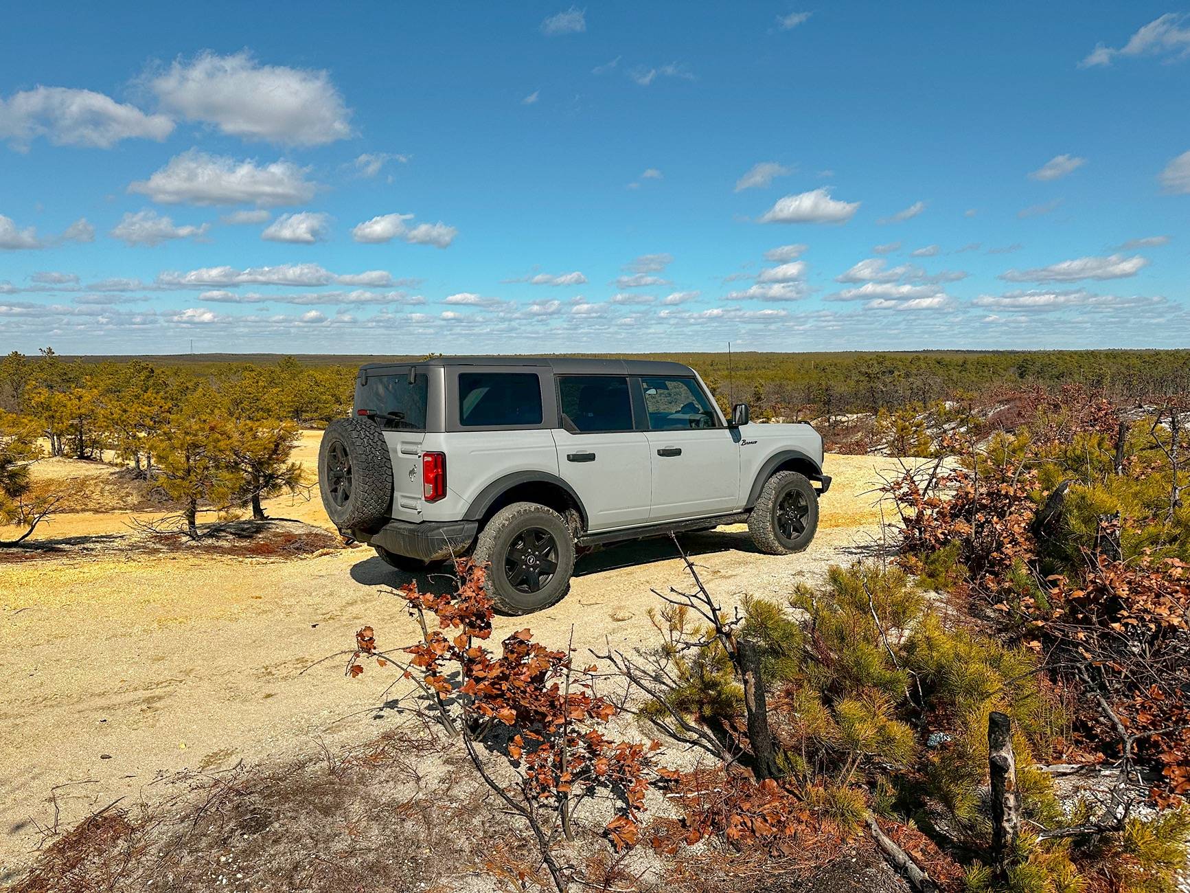 Ford Bronco New Jersey Pinelands Off-Roading w/ 2024 Black Diamond IMG_9092