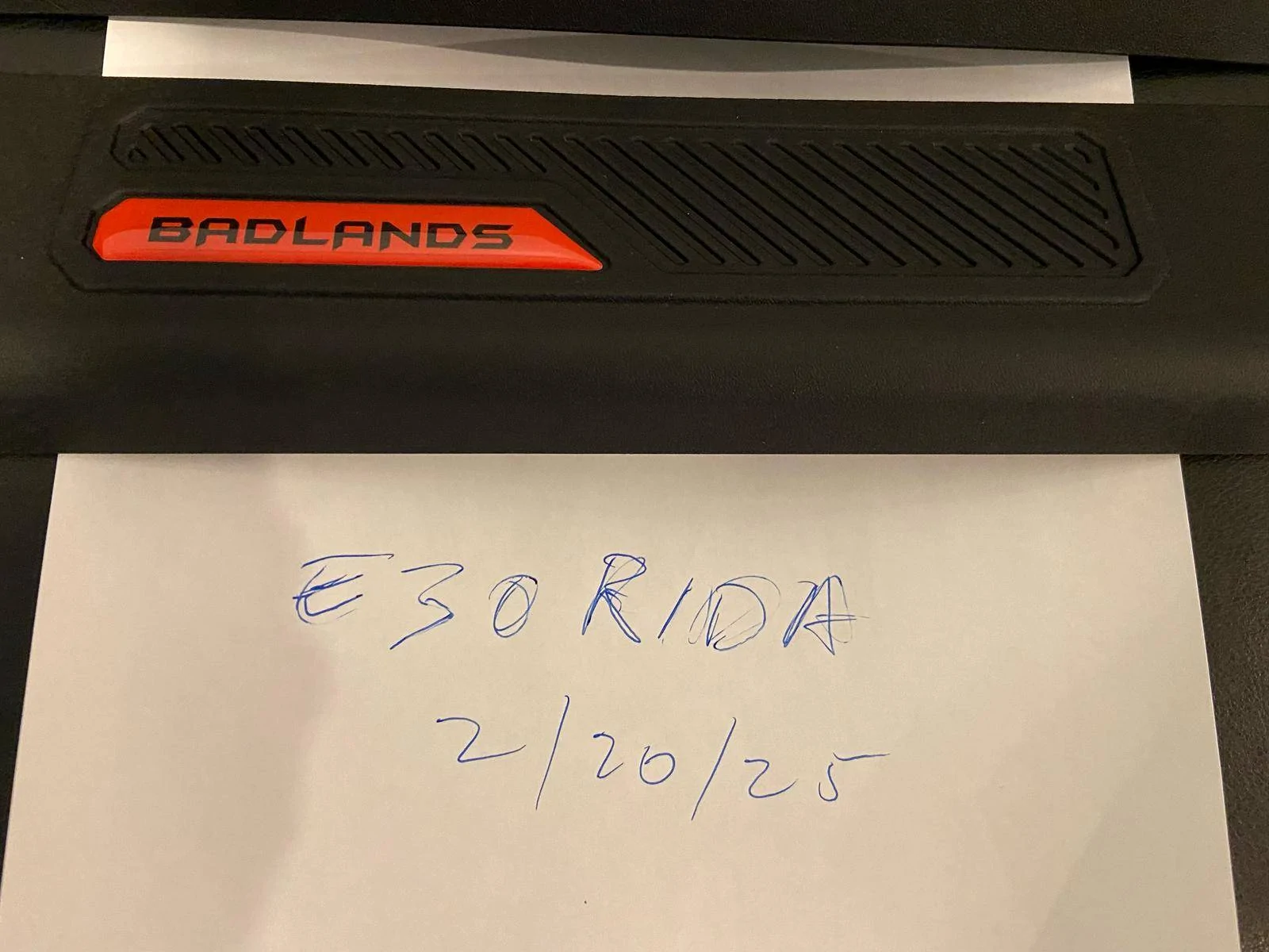 Ford Bronco BADLANDS specific door sill guards protectors WhatsApp Image 2025-02-20 at 4.20.05 PM