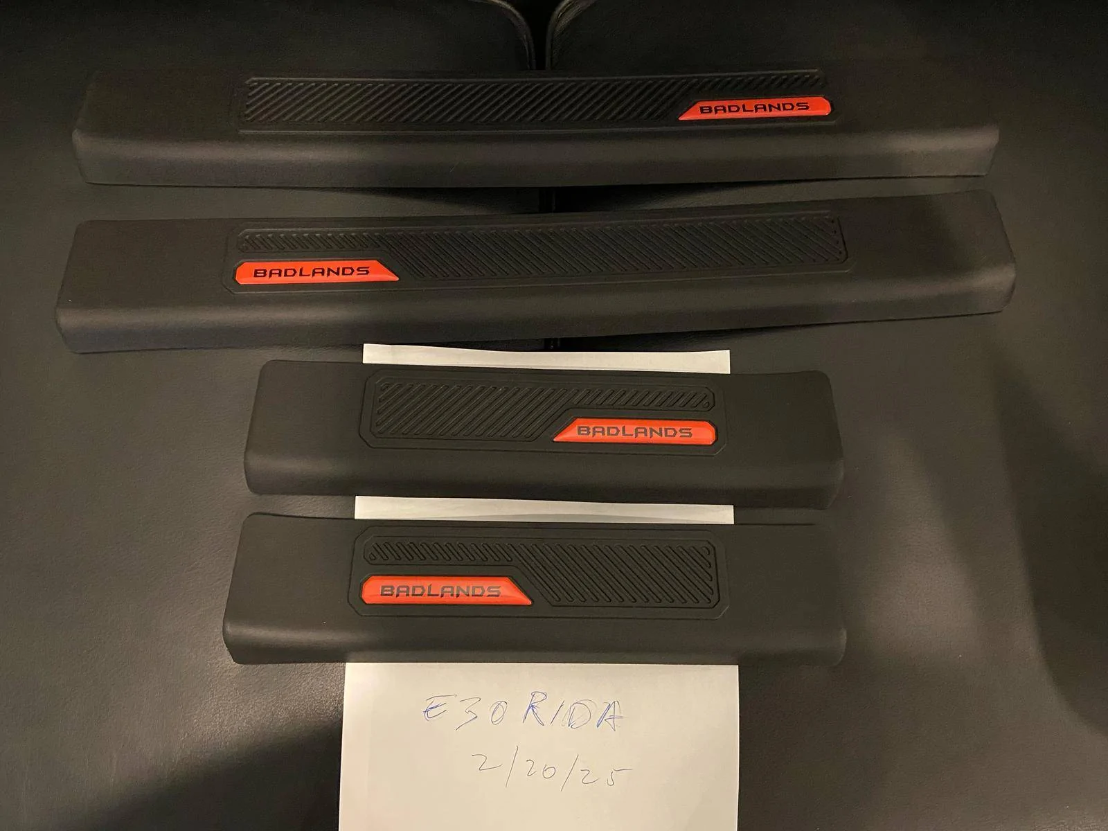 Ford Bronco BADLANDS specific door sill guards protectors WhatsApp Image 2025-02-20 at 4.20.05 PM(1)