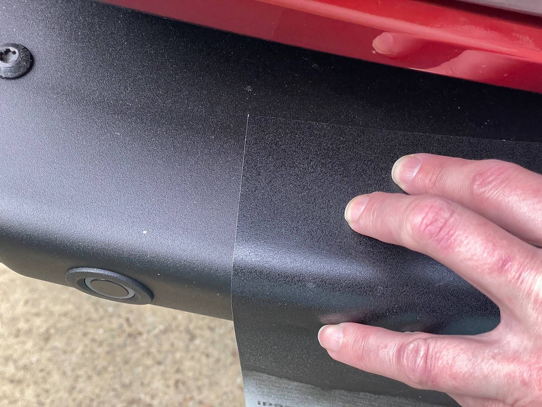 Ford Bronco Modular bumper paint match IMG_6658