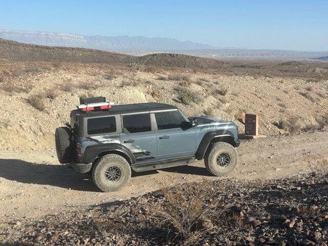 Ford Bronco Big Bend National Park road trip Big Bend 3