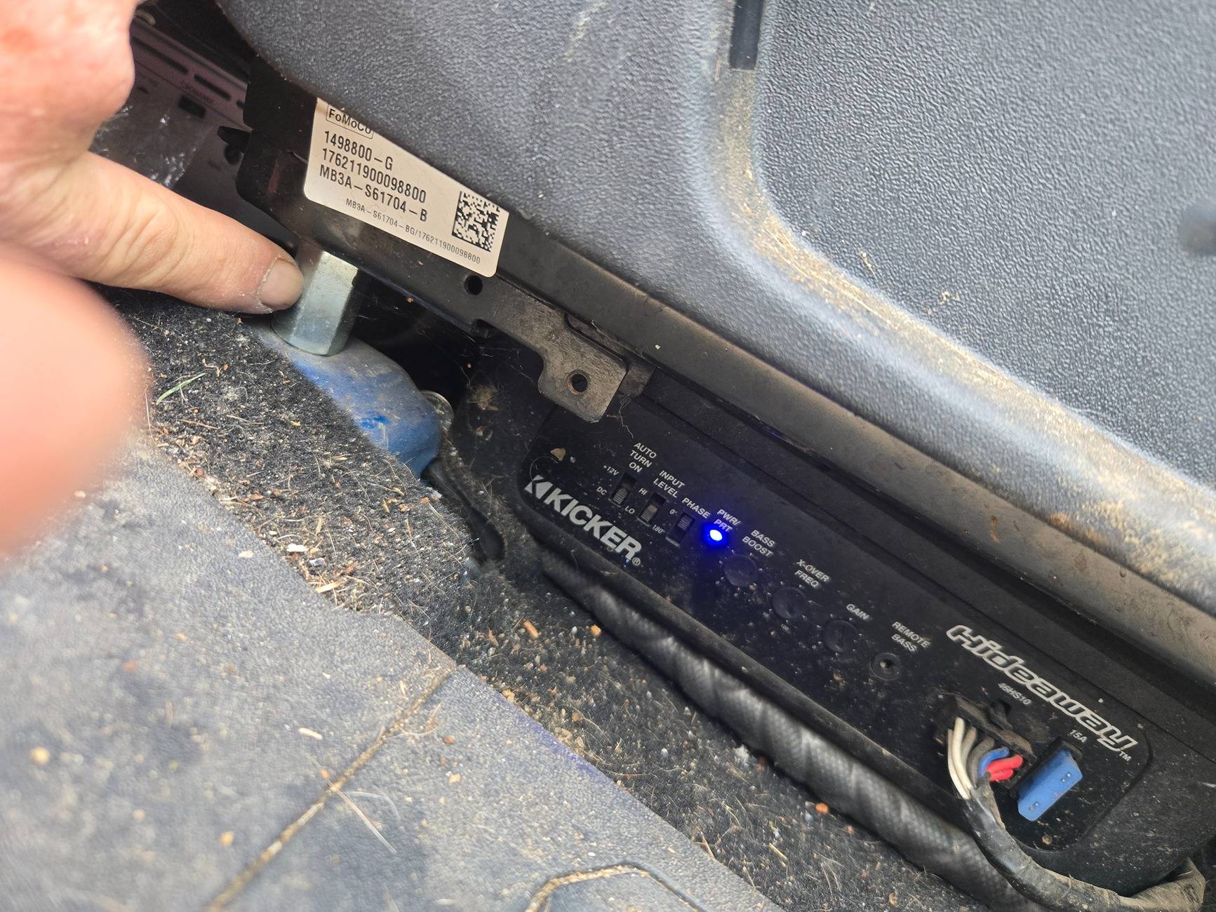 Ford Bronco Under seat powered subs? 20250221_090507
