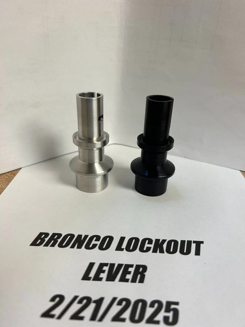 Ford Bronco Billet Aluminium 7MT Lockout Lever IMG_7858