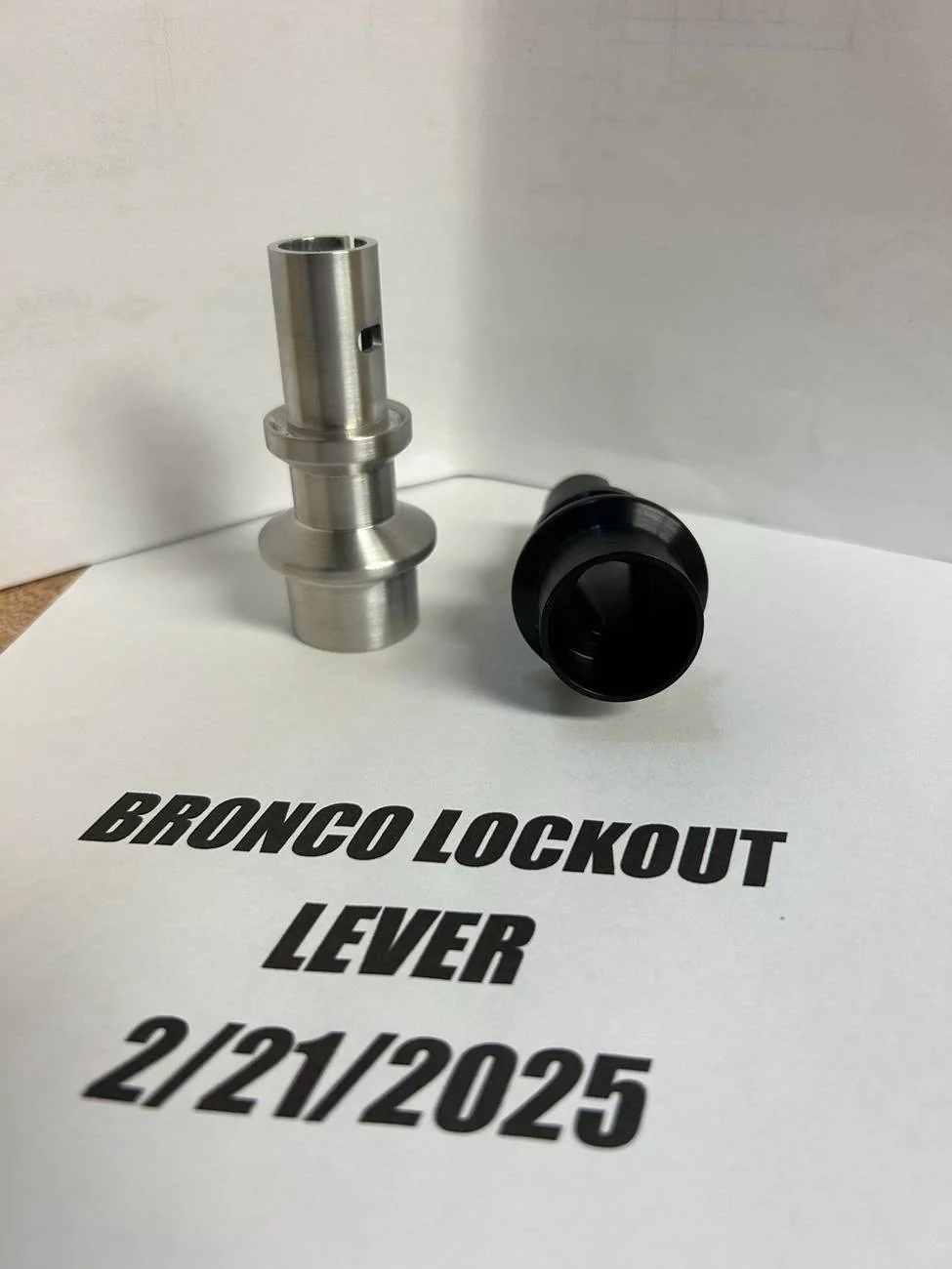 Ford Bronco Billet Aluminium 7MT Lockout Lever IMG_7859