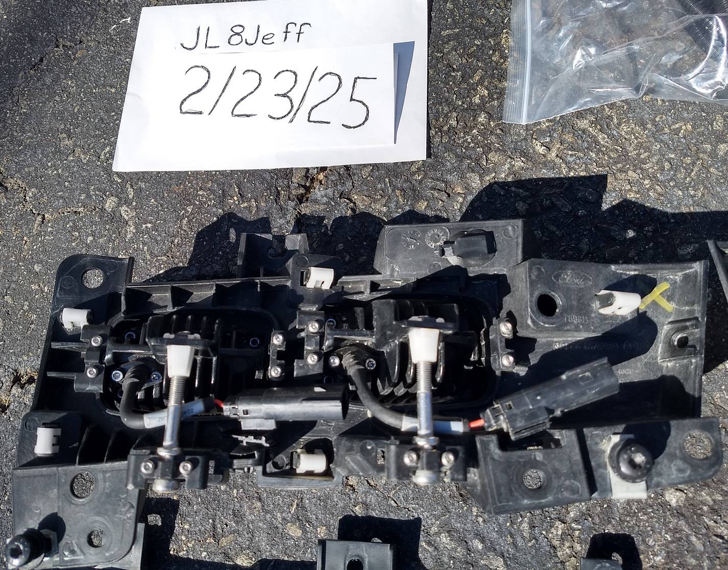 Ford Bronco Sold!  Bronco Raptor fog lights with bumper endcaps.  Wiring available for $60. Bronco_fog3