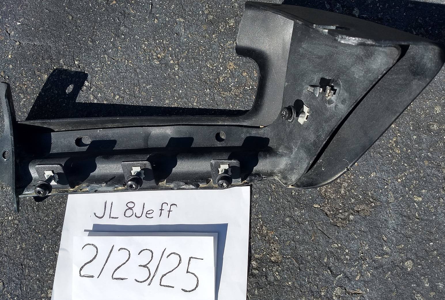 Ford Bronco Sold!  Bronco Raptor fog lights with bumper endcaps.  Wiring available for $60. Bronco_fog7