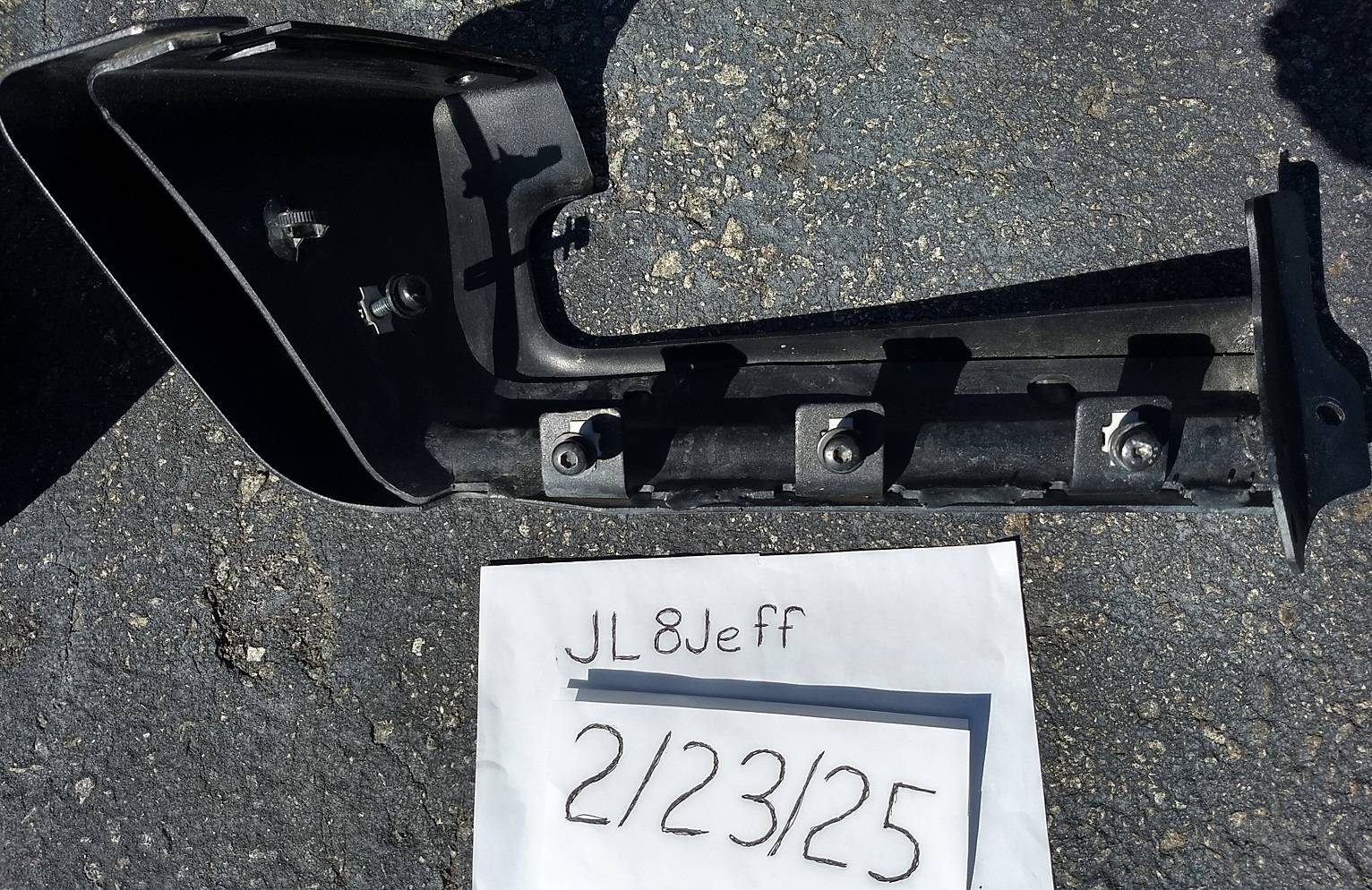 Ford Bronco Sold!  Bronco Raptor fog lights with bumper endcaps.  Wiring available for $60. Bronco_fog8