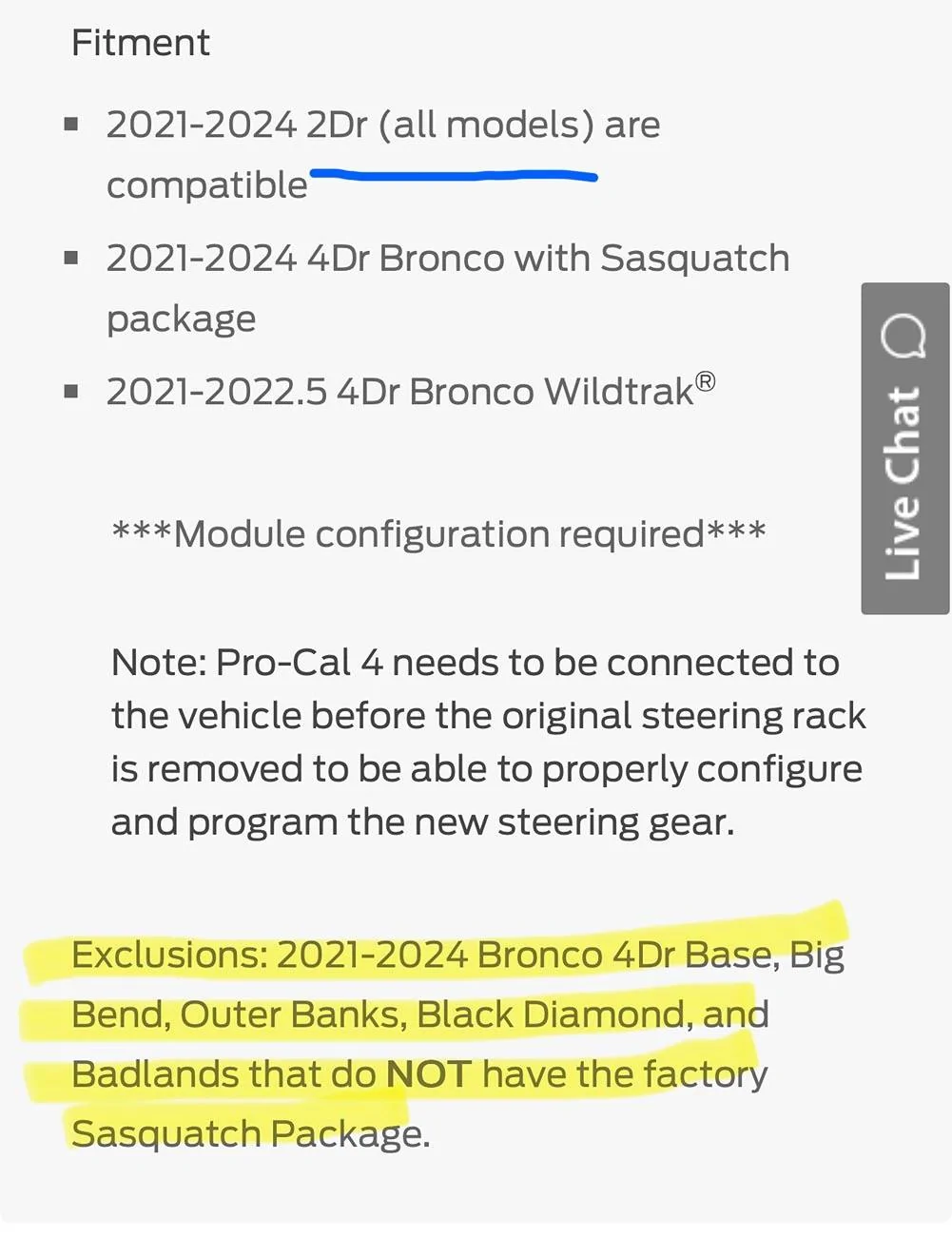 Ford Bronco BRONCO SEVERE DUTY STEERING UPGRADE KIT now available from Ford Performance Parts! IMG_2256