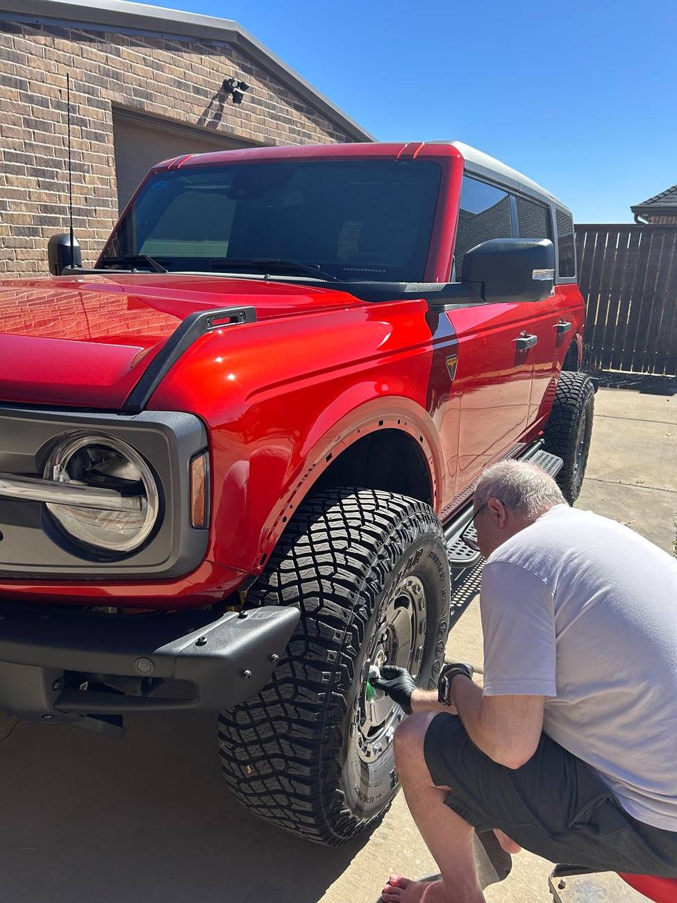 Ford Bronco What did you do TO / WITH your Bronco today? 👨🏻‍🔧🧰🚿🛠 IMG_0855