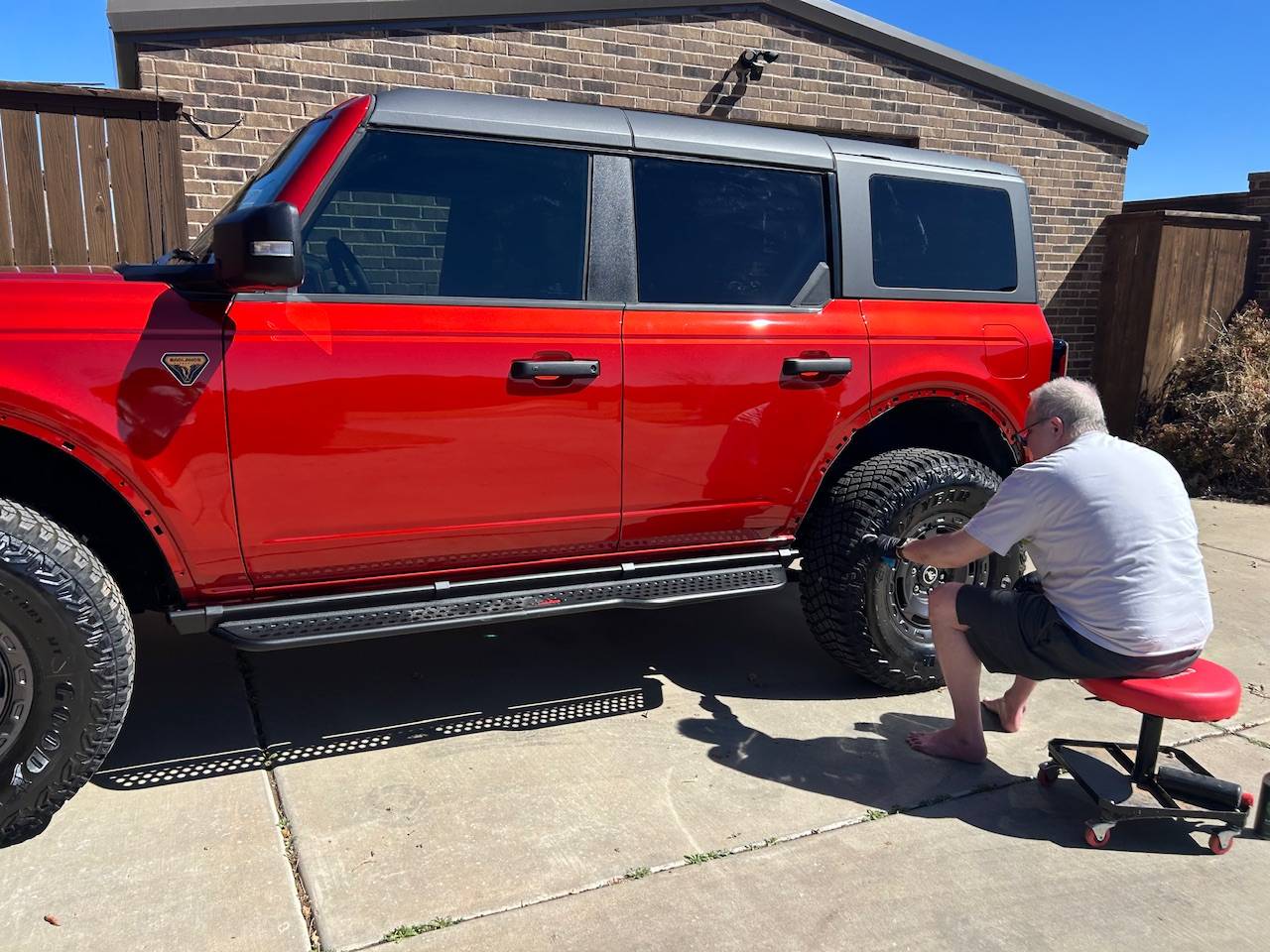 Ford Bronco What did you do TO / WITH your Bronco today? 👨🏻‍🔧🧰🚿🛠 IMG_0856