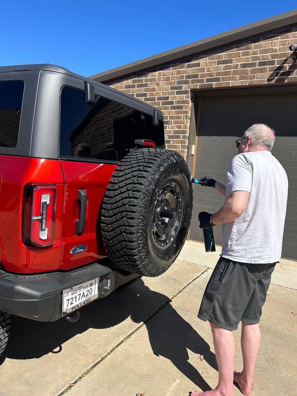 Ford Bronco What did you do TO / WITH your Bronco today? 👨🏻‍🔧🧰🚿🛠 IMG_0858