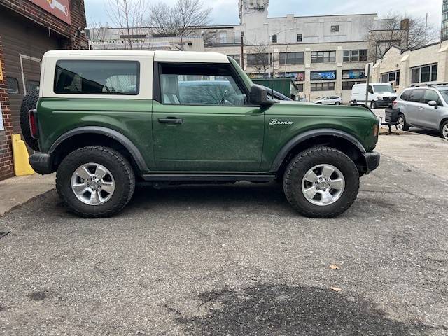 Ford Bronco going from 8 inch to 7.5 inch wheel with same size tire - any issues? Side Shot