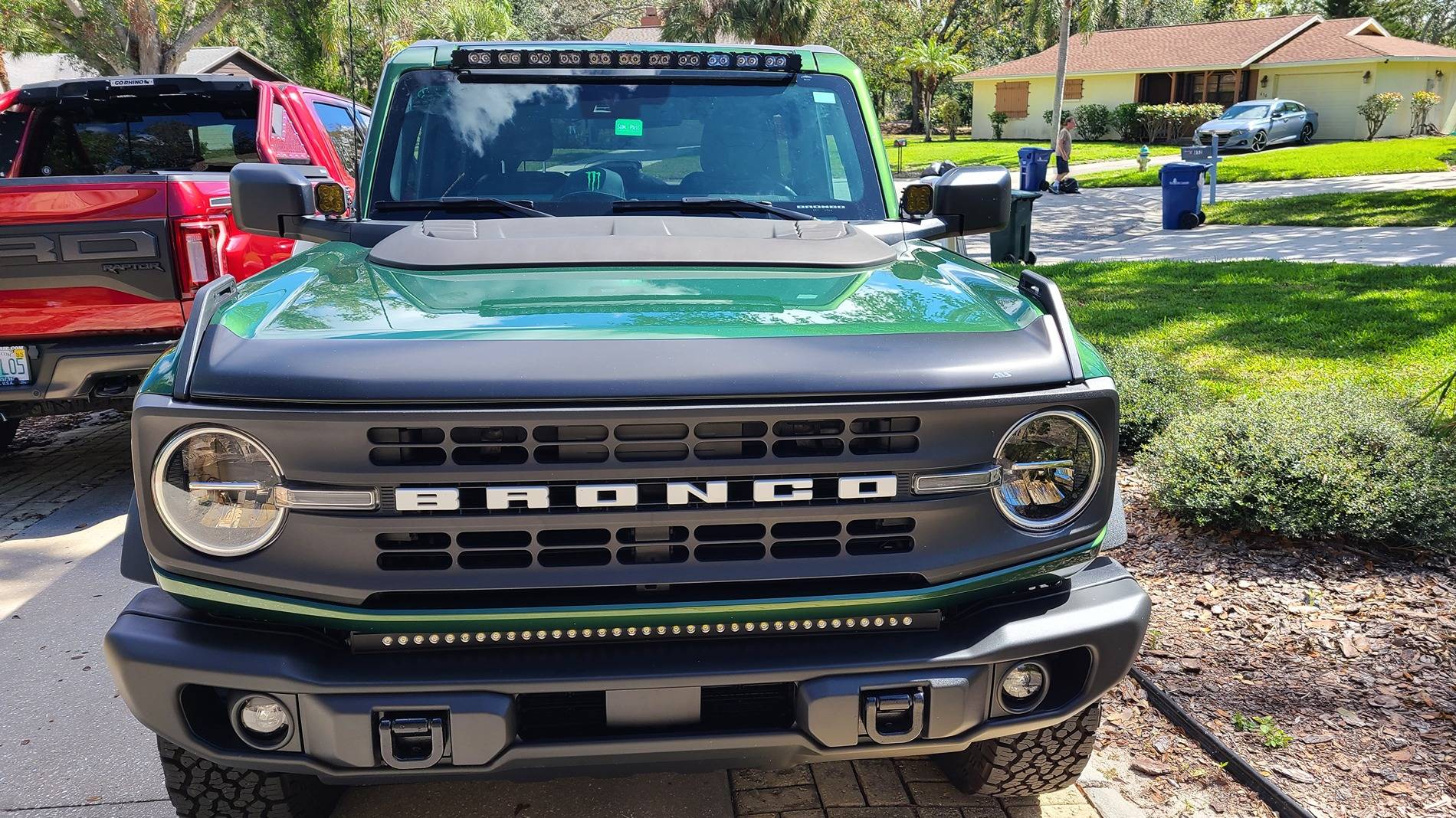 Ford Bronco F150LEDS Curved Lightbar on Capable Bumper? Bronco light bars