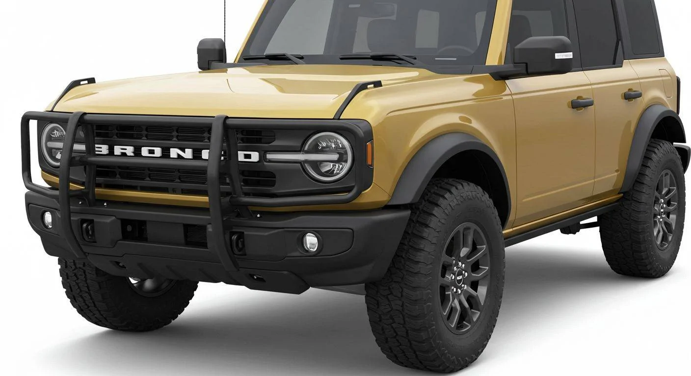 Ford Bronco Capable Bumper Bull Bar Teaser - !!!Coming Soon!!! brush_guard_concept