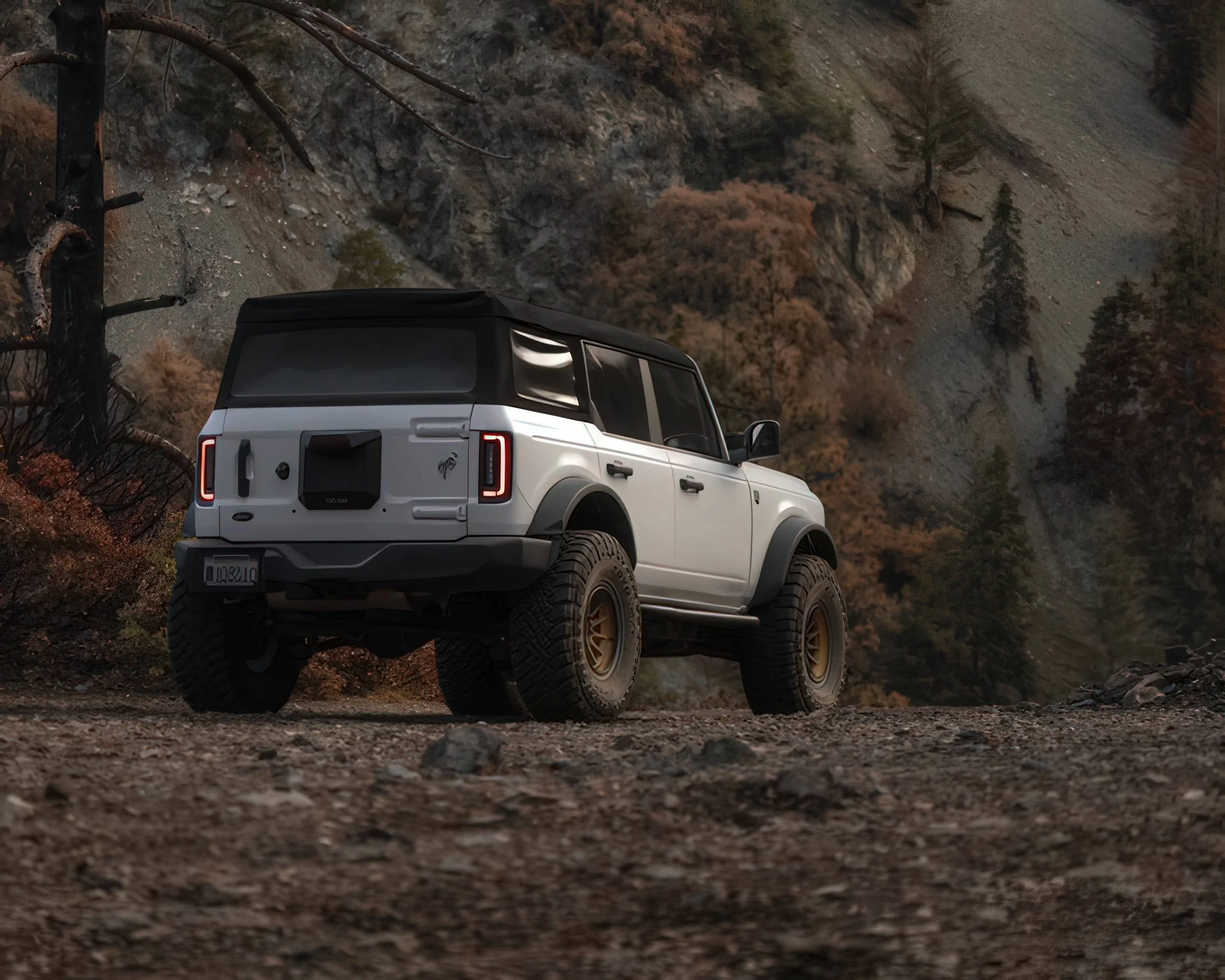 Ford Bronco Outdoors and Ready for Spring Broncos ORACLE_Lighting_Broncolicious_Offroad