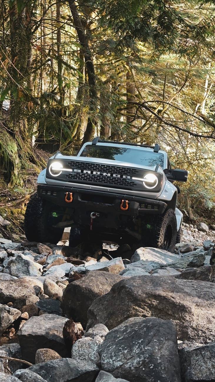 Ford Bronco Rough Country hidden winch IMG_6600