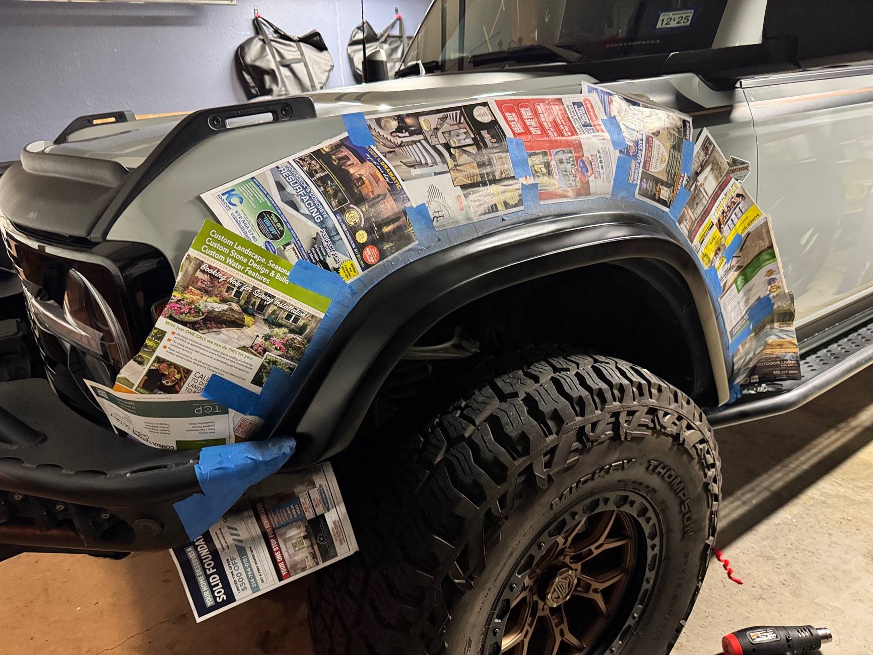 Ford Bronco KBD Body Kits fender flares installed pics IMG_2057