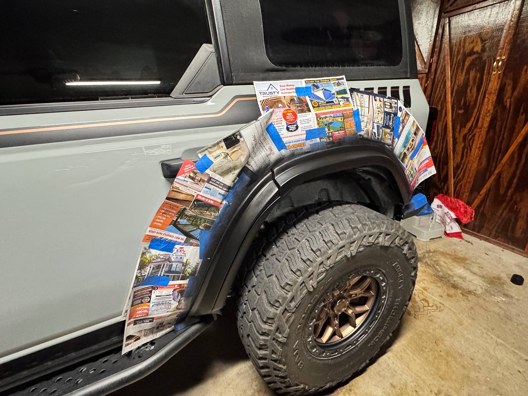 Ford Bronco KBD Body Kits fender flares installed pics IMG_2058