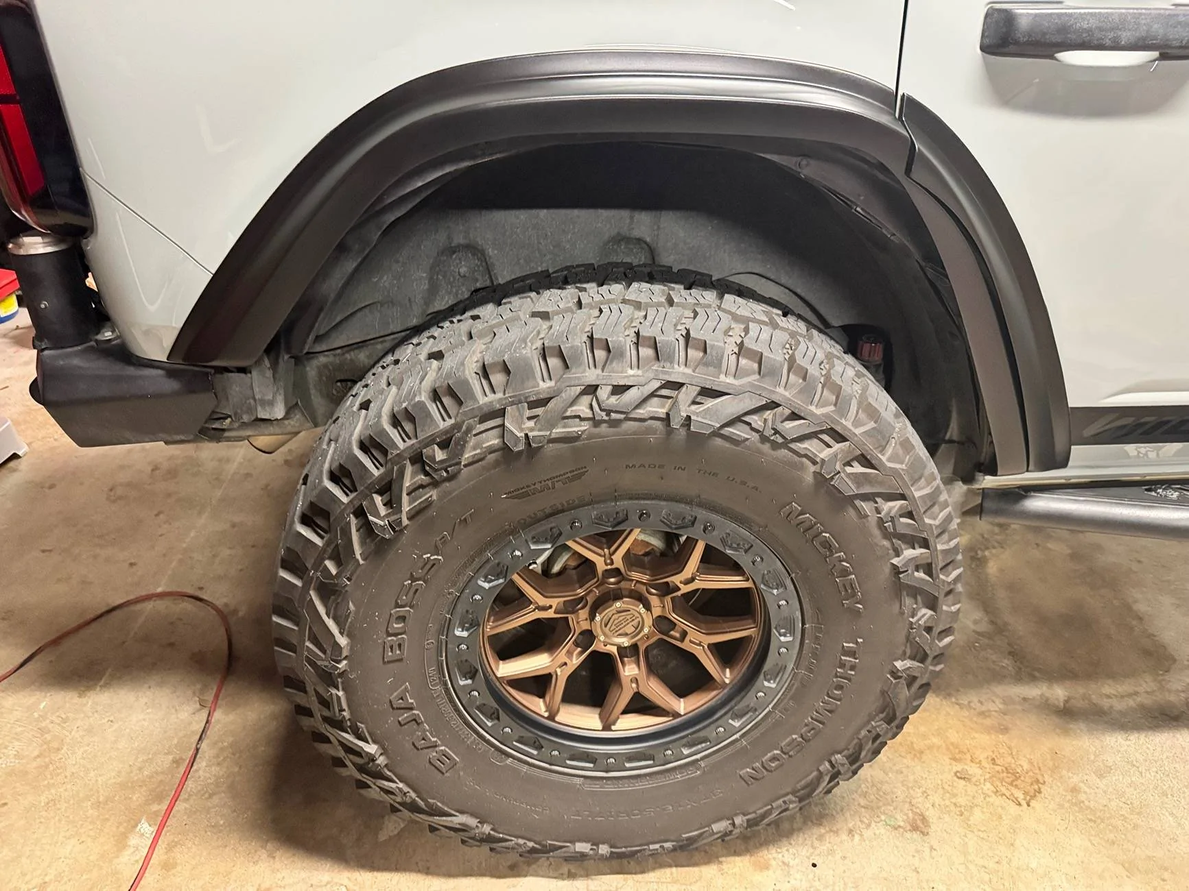 Ford Bronco KBD Body Kits fender flares installed pics IMG_2061