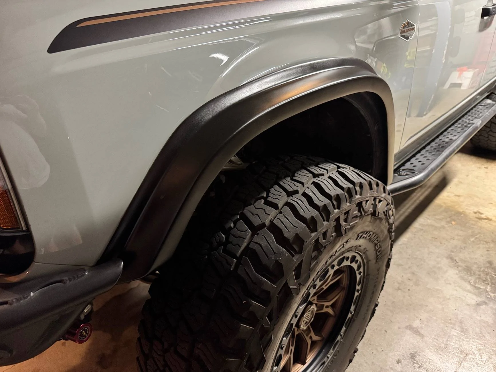 Ford Bronco KBD Body Kits fender flares installed pics IMG_2121