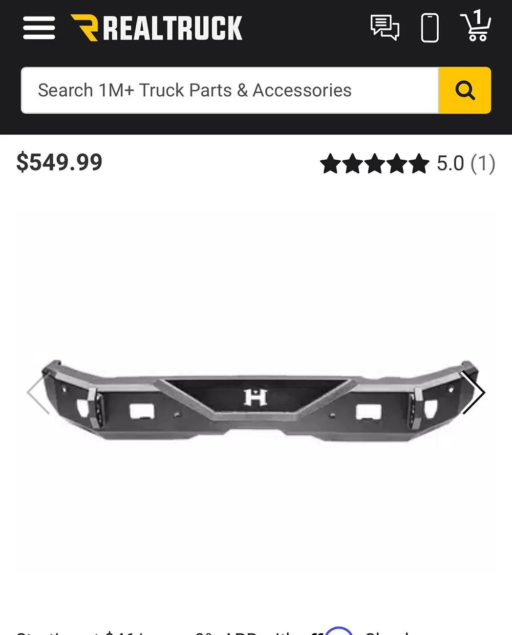 Ford Bronco Bumper NIB $250 IMG_0998