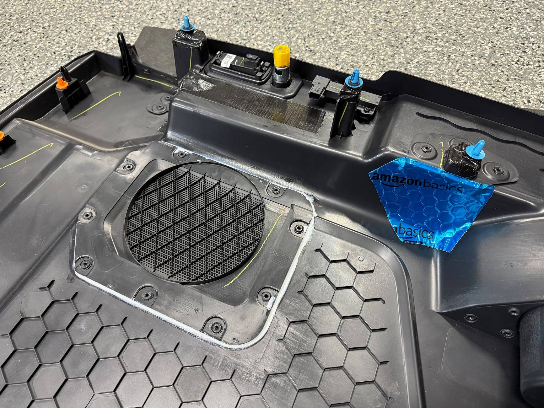 Ford Bronco Those with the B&O sub-  rattle fixes? sound deadening - 1