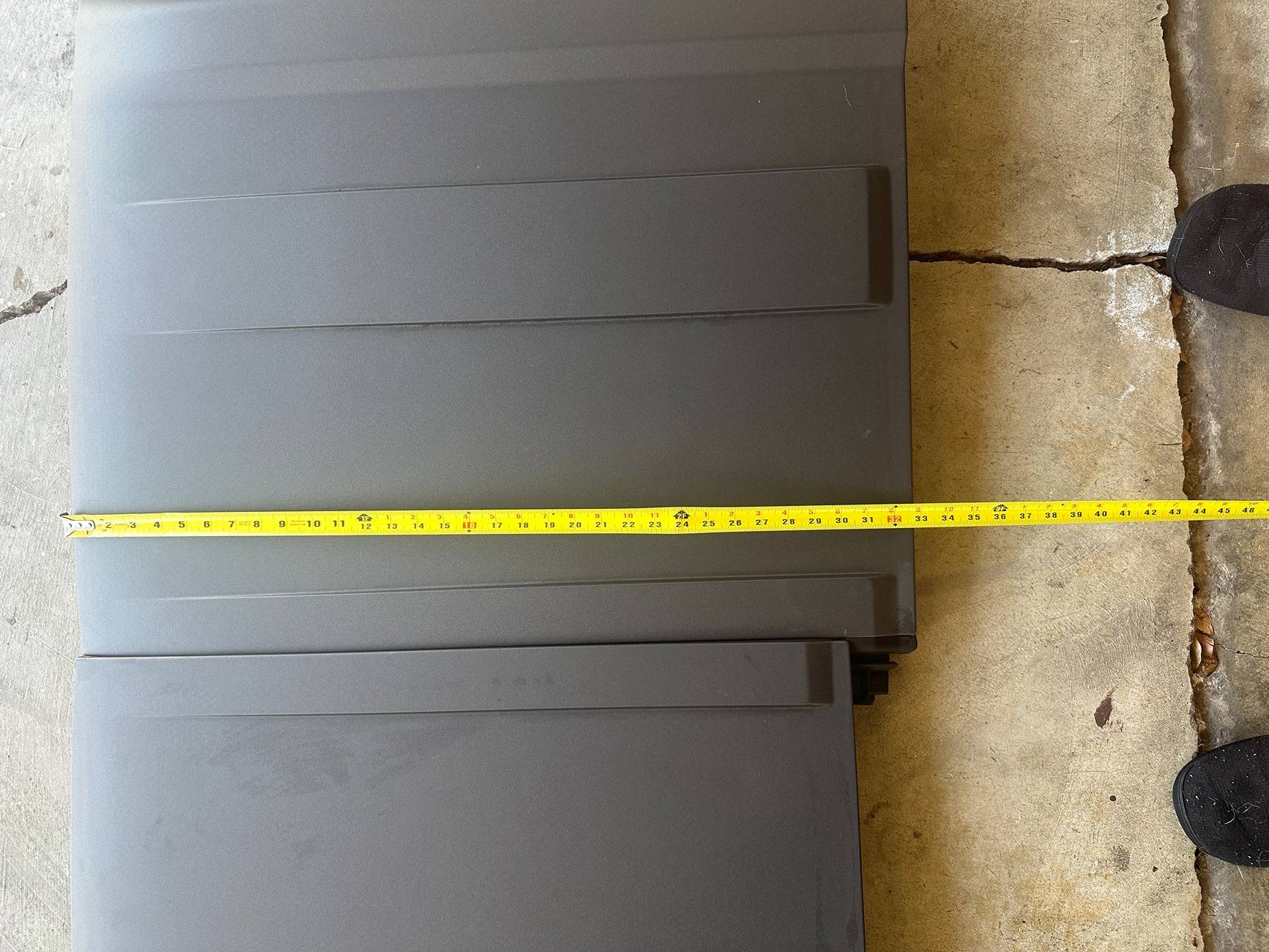 Ford Bronco Bronco OEM hardtop issues: panel wrong size bronco 4