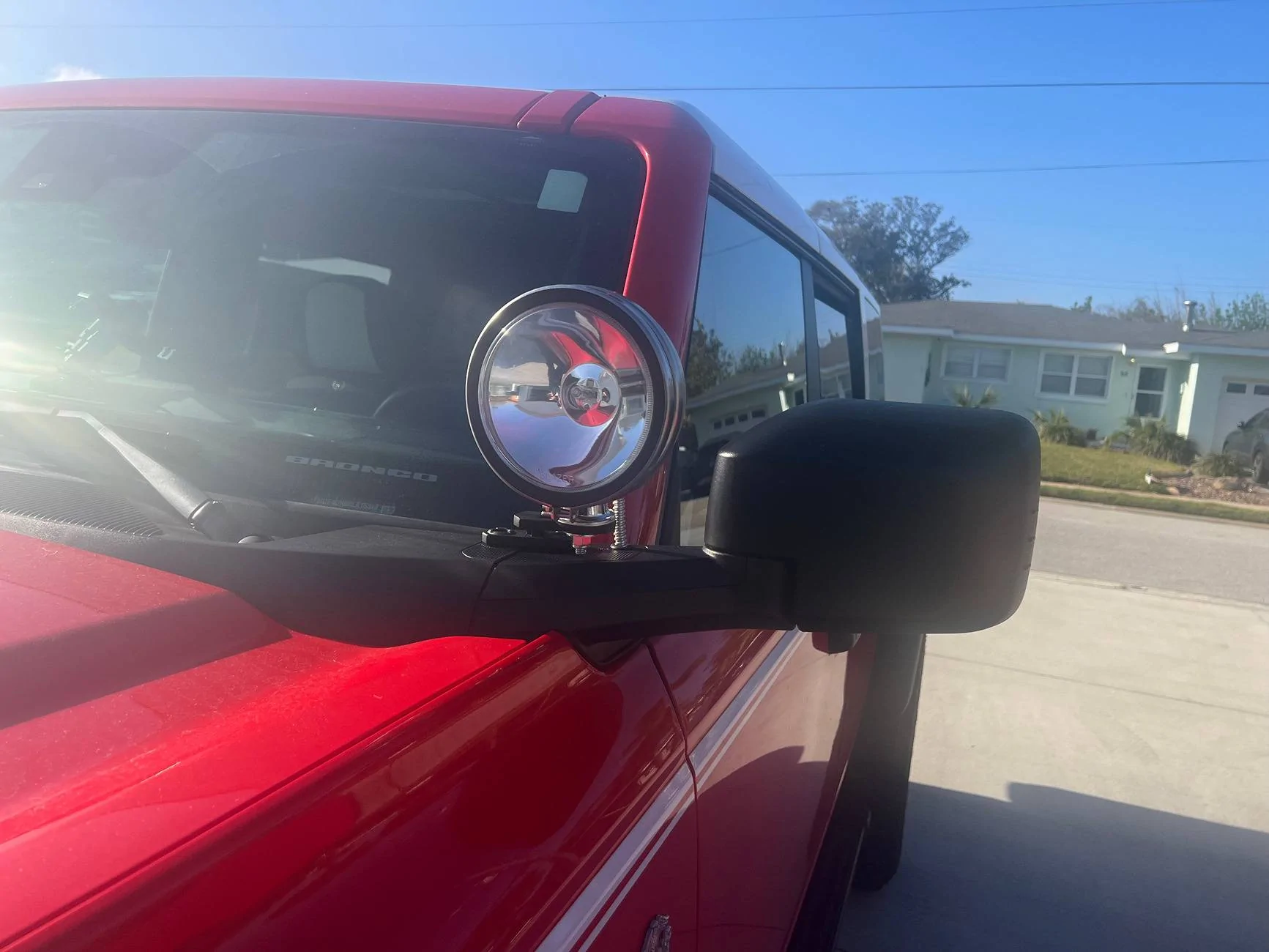 Ford Bronco Adding Retro Ditch lights to my Heritage Bronco IMG_4149