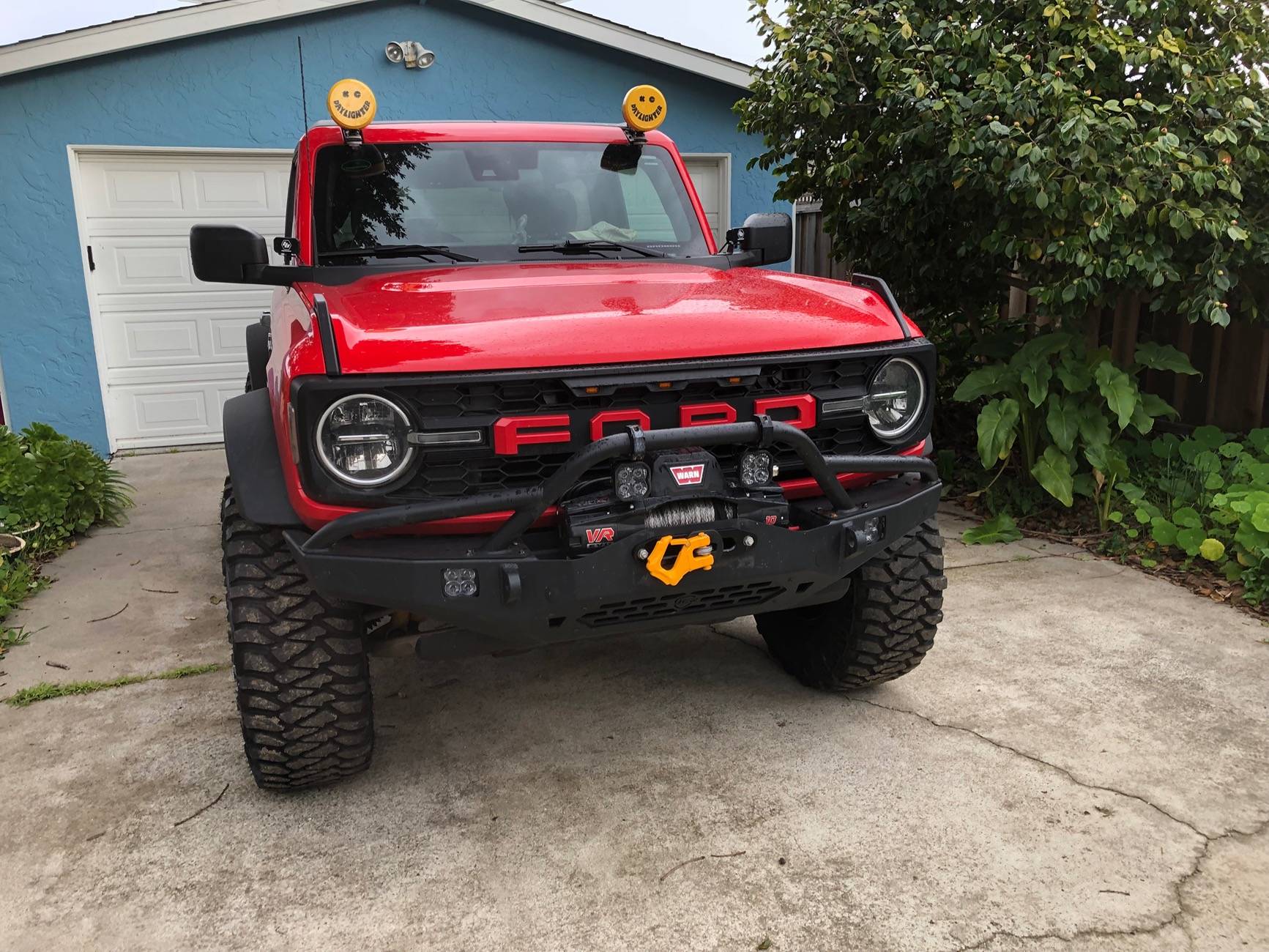 Ford Bronco Adding Retro Ditch lights to my Heritage Bronco IMG_3060