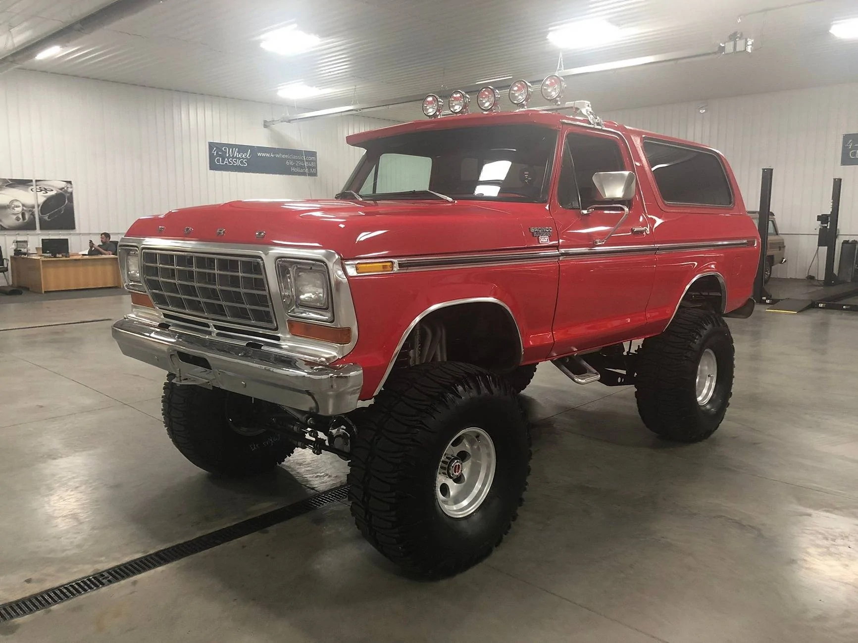 Ford Bronco Adding Retro Ditch lights to my Heritage Bronco 1978-ford-bronco