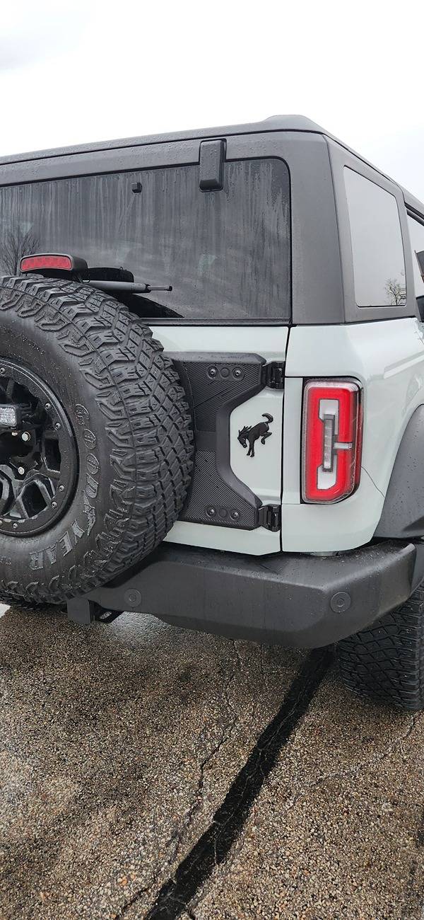Ford Bronco Spare tire mount reinforcement kit now available from Ford Performance Parts 20250304_162550