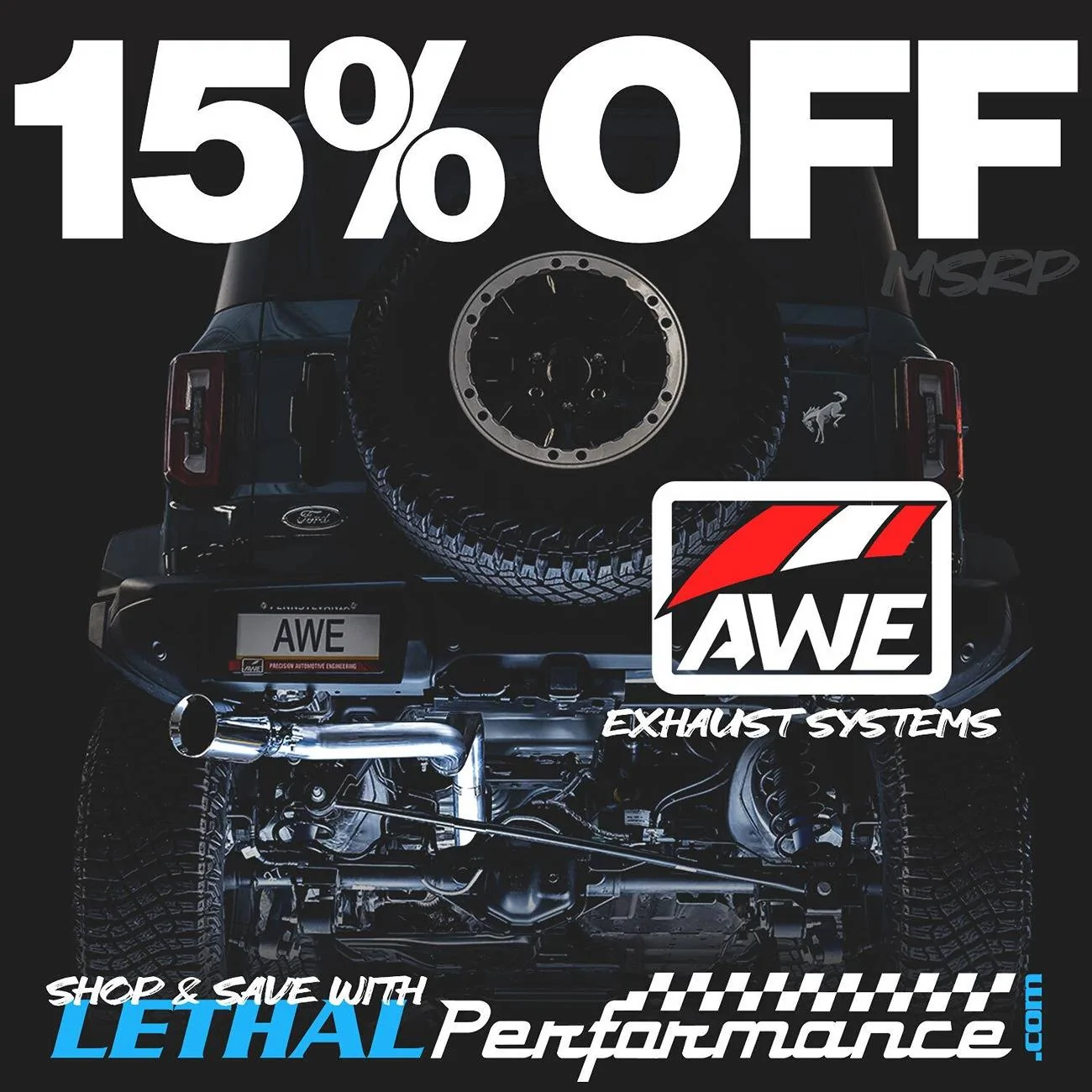 Ford Bronco AWE SALE here at Lethal Performance! awe_bronco (4)