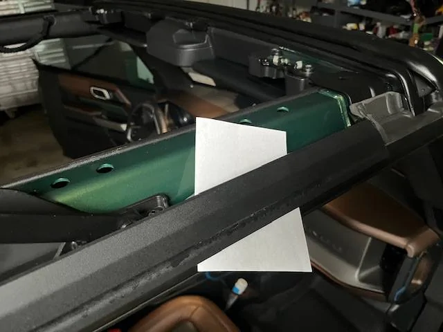 Ford Bronco Ultimate 10-step wind noise fix for the Bronco Sunrider Top Sunrider_6