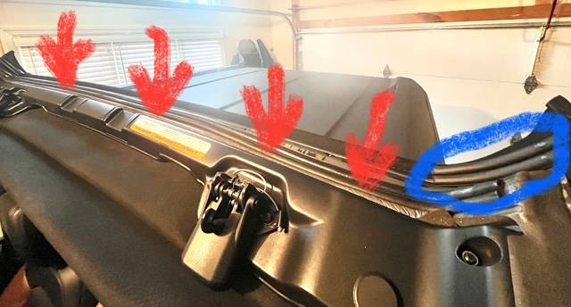 Ford Bronco Ultimate 10-step wind noise fix for the Bronco Sunrider Top Sunrider_9