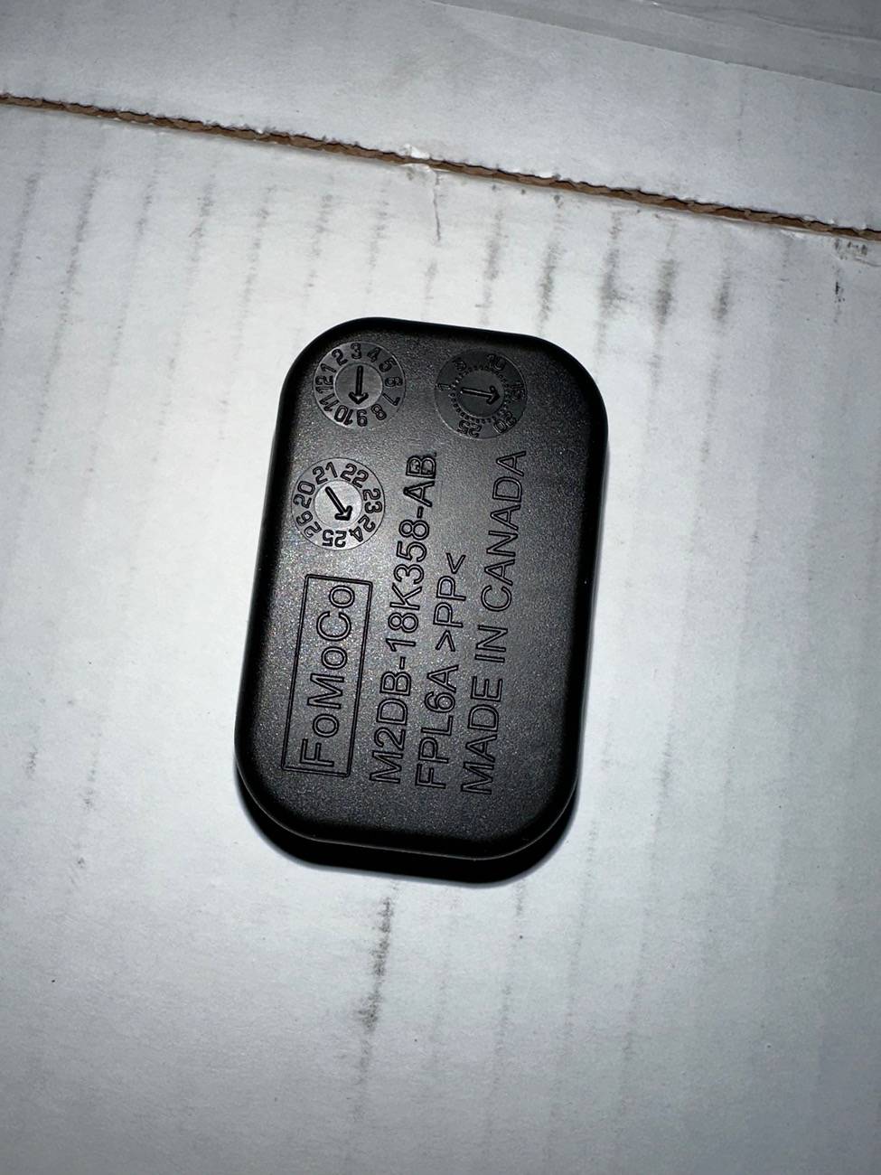 Ford Bronco Part found under drivers seat called Connector/Restrictor IMG_4069
