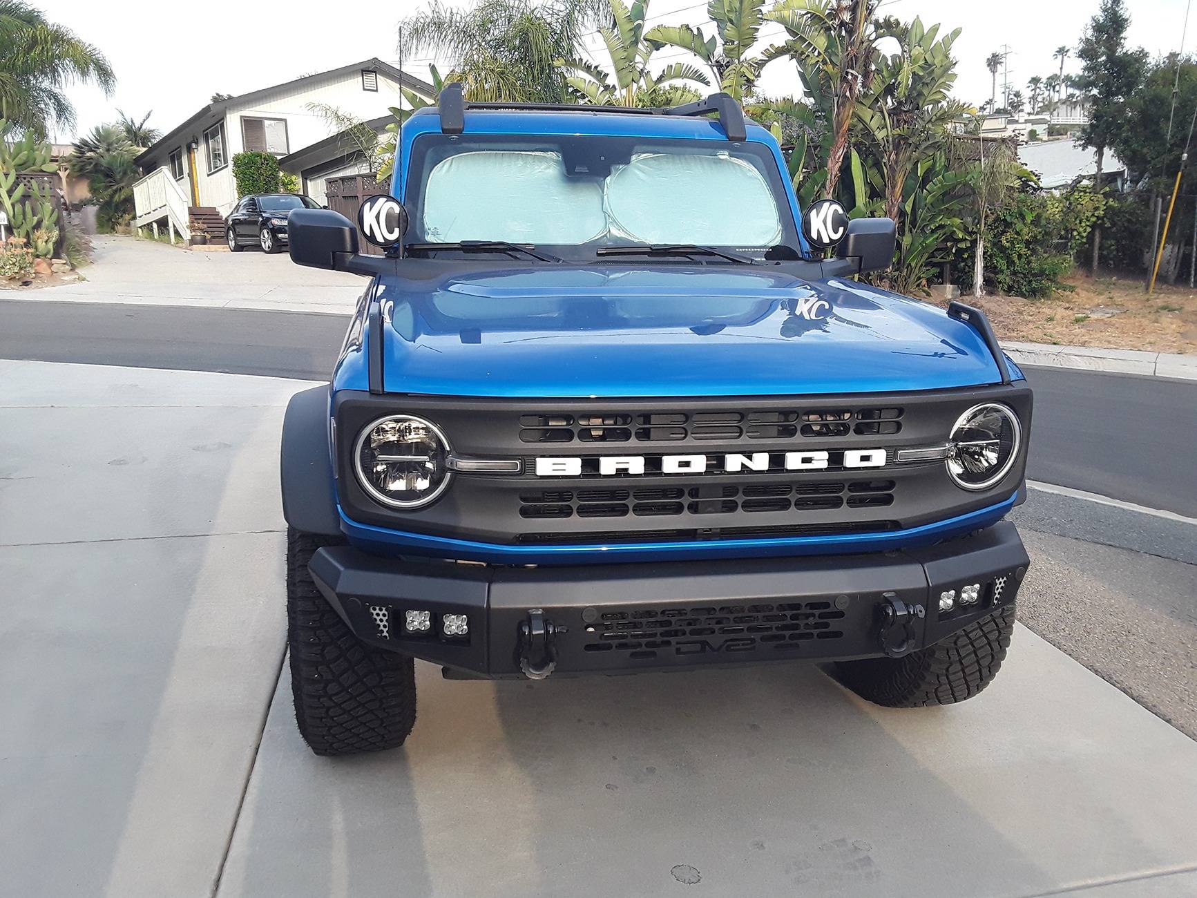 Ford Bronco Adding Retro Ditch lights to my Heritage Bronco 20230716_185610
