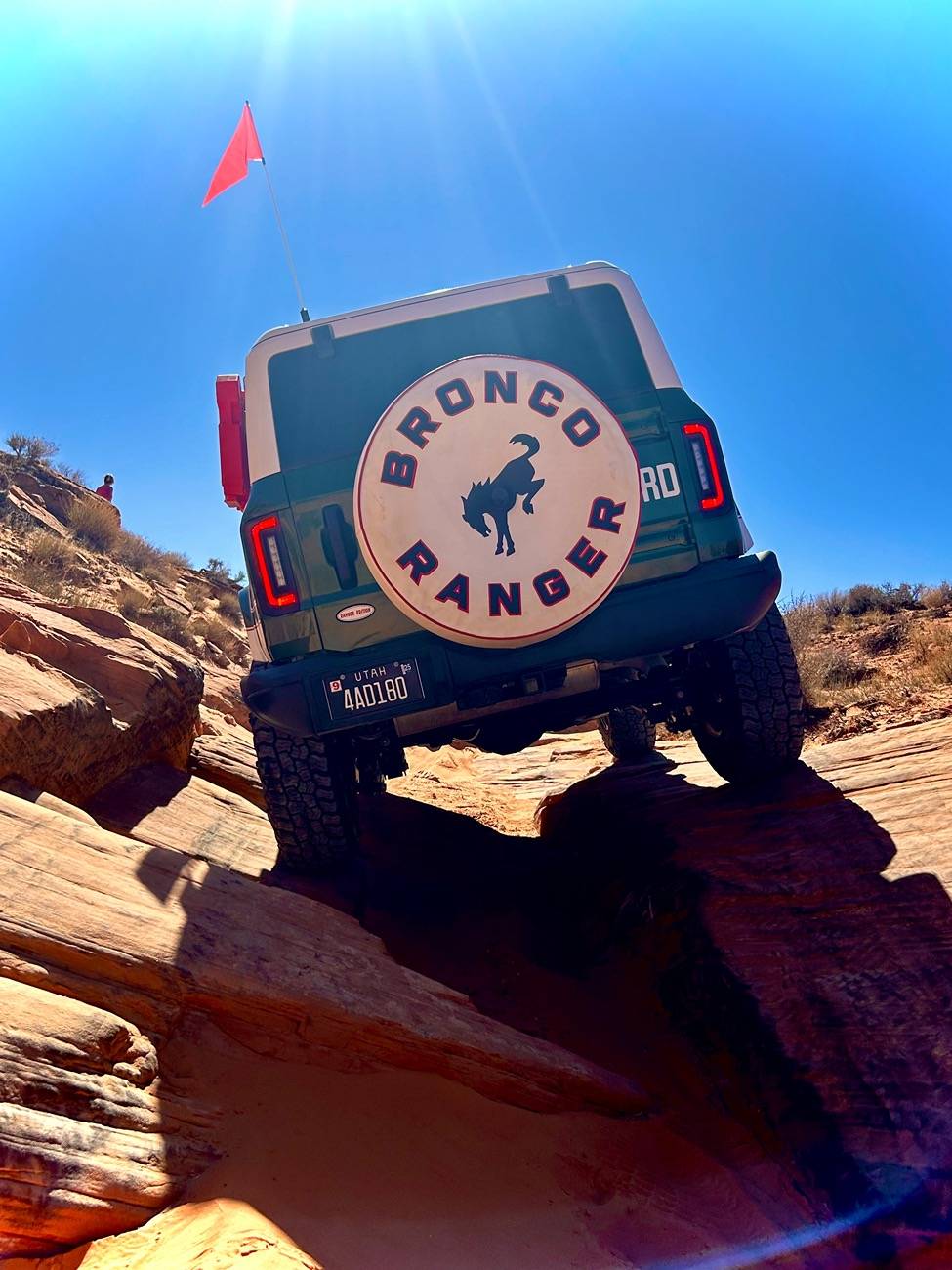 Ford Bronco My overland Bronco Raptor tackling Sliprock Gulch at United by Bronco IMG_9567
