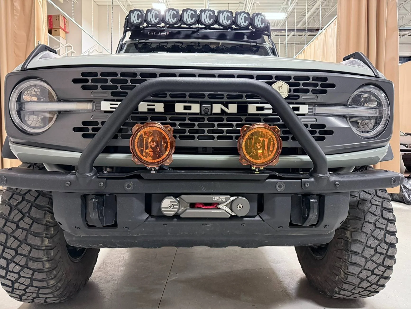 Ford Bronco NEW Hammer Built High Clearance Hidden Winch IMG_5776