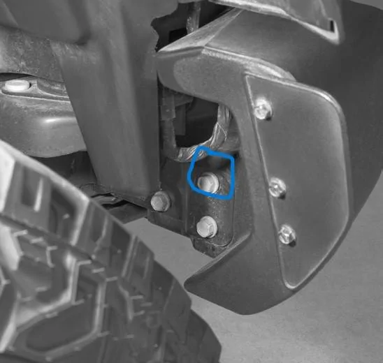Ford Bronco Need Bumper Bolt Part # Bolt Location