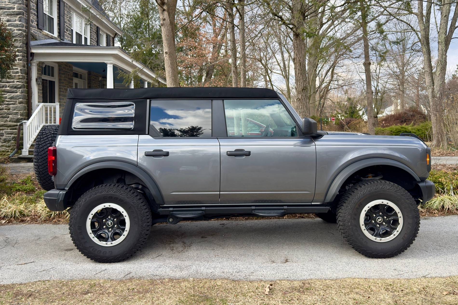 Ford Bronco Eibach Coilovers (Lowest Setting) & JBA UCA's BDPassengerSide