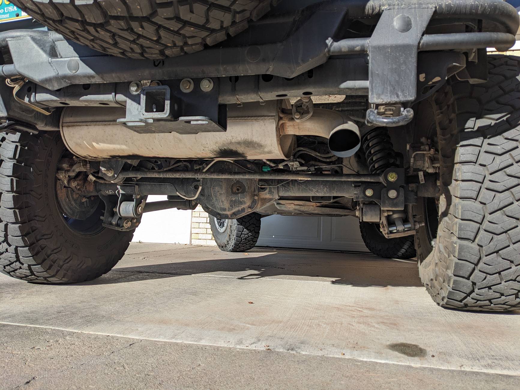 Ford Bronco Rock Jock Track bar relocation bracket is totally worth it! PXL_20250309_152525972