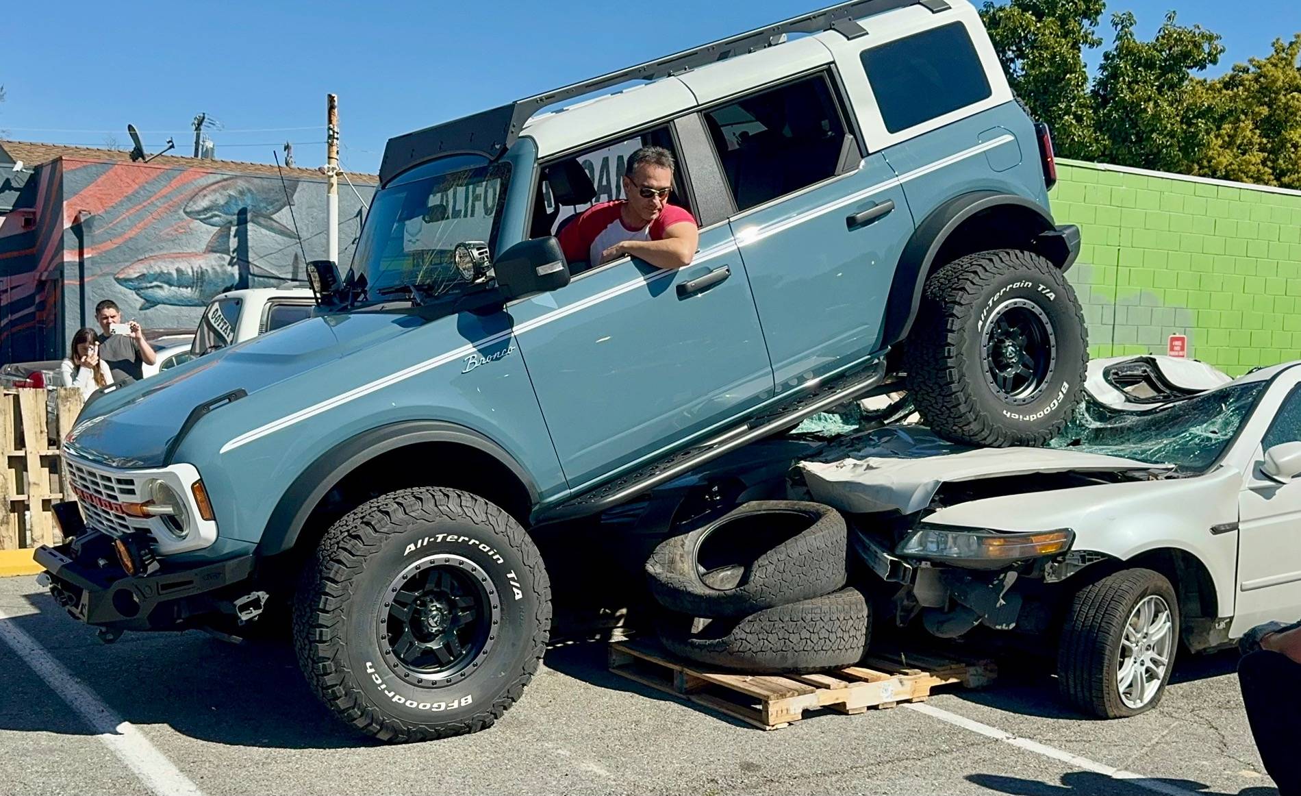 Ford Bronco Bronco Tackles Car Crunch IMG_3443