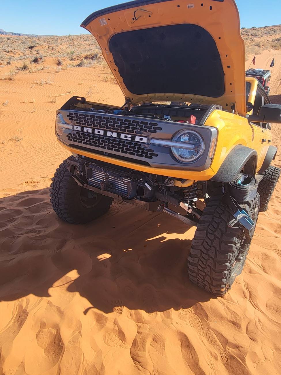 Ford Bronco Bumper Pulled Off Bronco 3320781255003538033