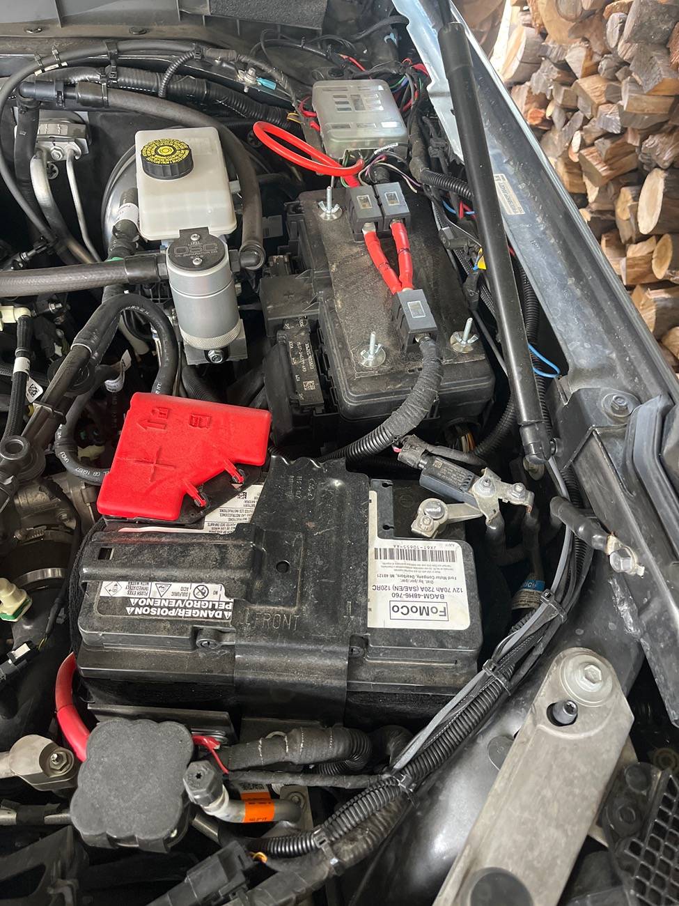Ford Bronco MegaFuse Holder Install Location image