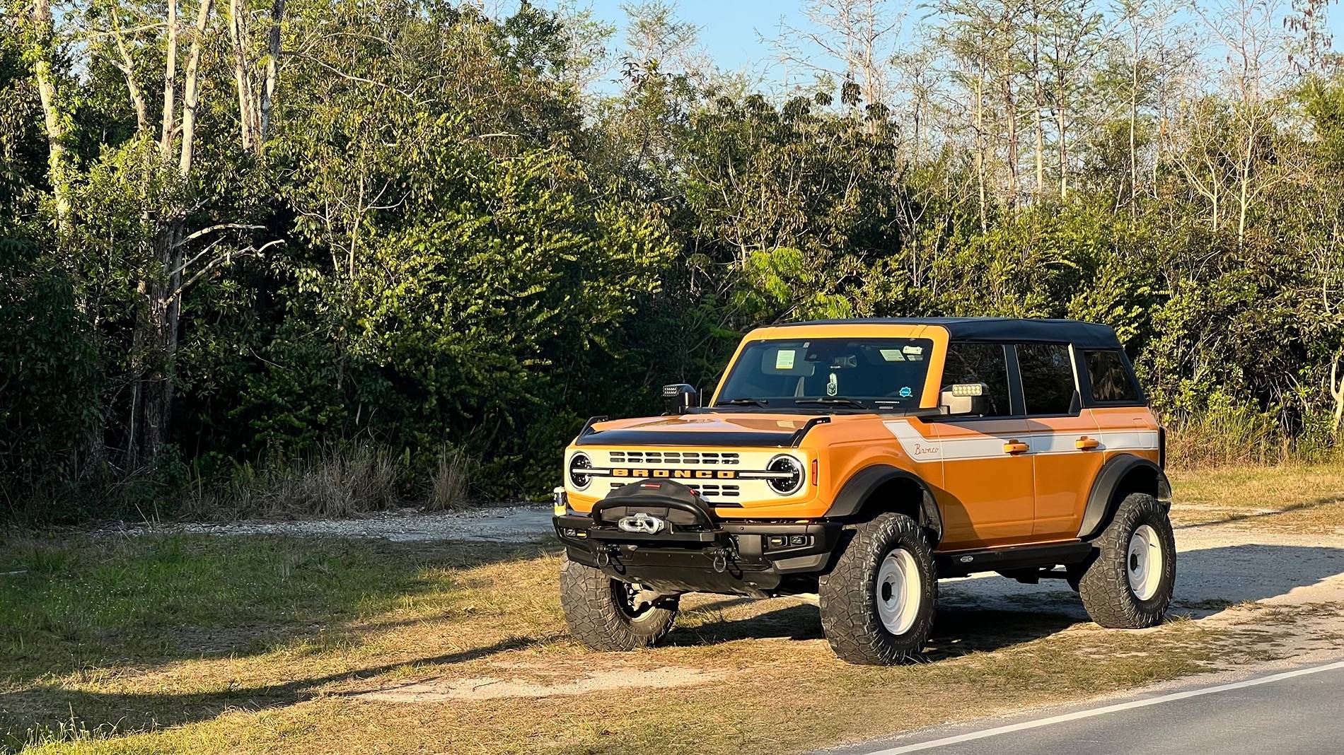 Ford Bronco When Cyber Orange pops. IMG_1650