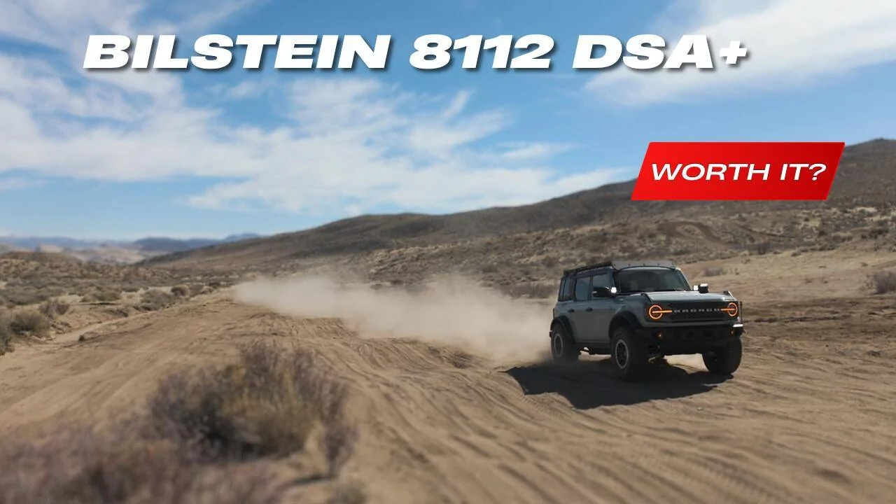 Ford Bronco Bilstein 8112 DSA+ / Better than Hoss 3.0? Bilstein 8112 DSA+
